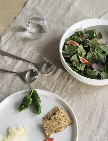 Agnes serveringsfat Ø30 cm - Sand-hvit - Stelton