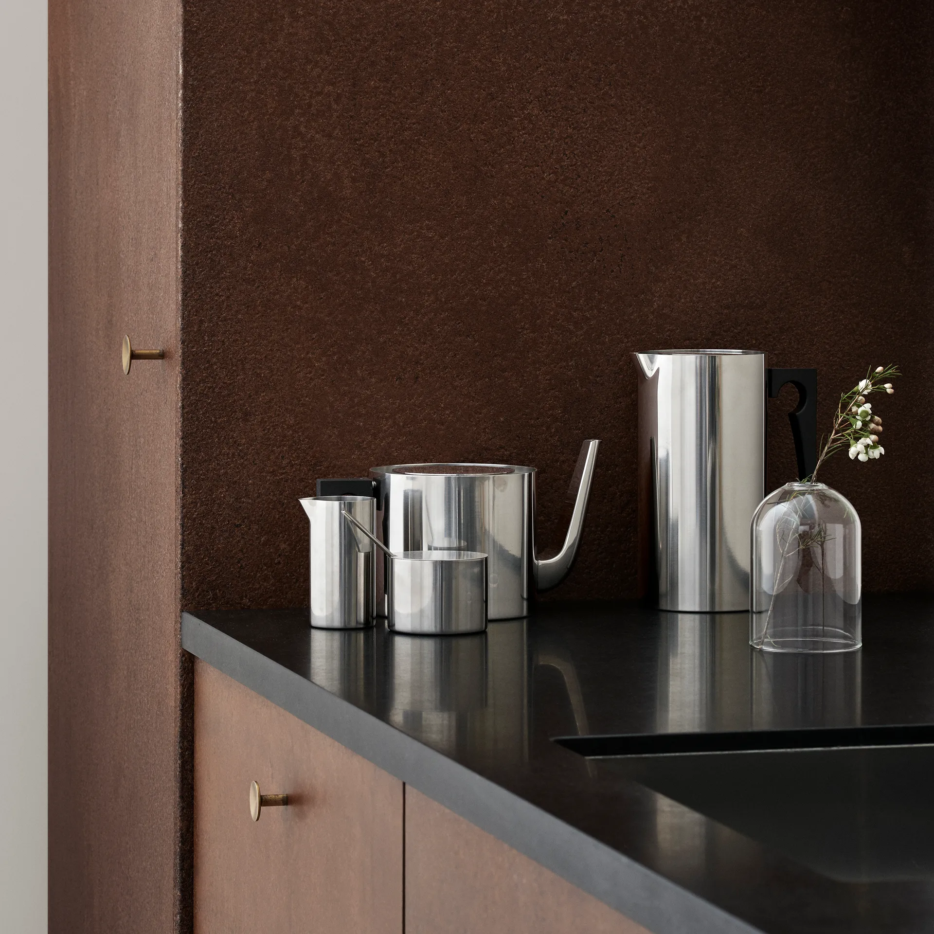 AJ cylinda-line presskanne kaffe 1 l, Rustfri Stelton