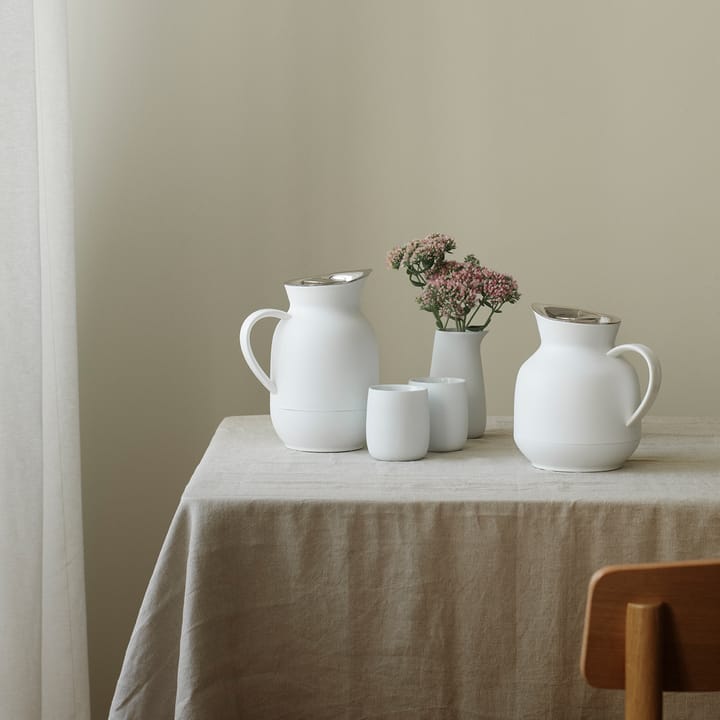 Amphora termoskanne kaffe 1 L, Soft white Stelton