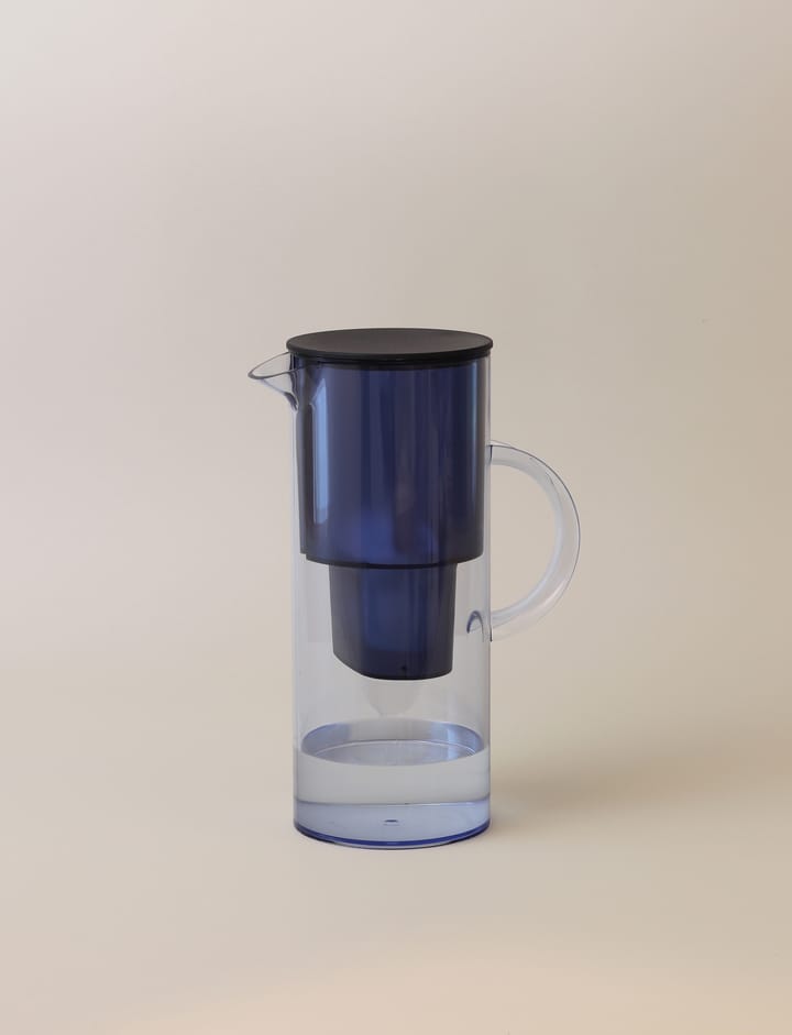 EM77 kanne med vannfilter 2 L, Blue Stelton