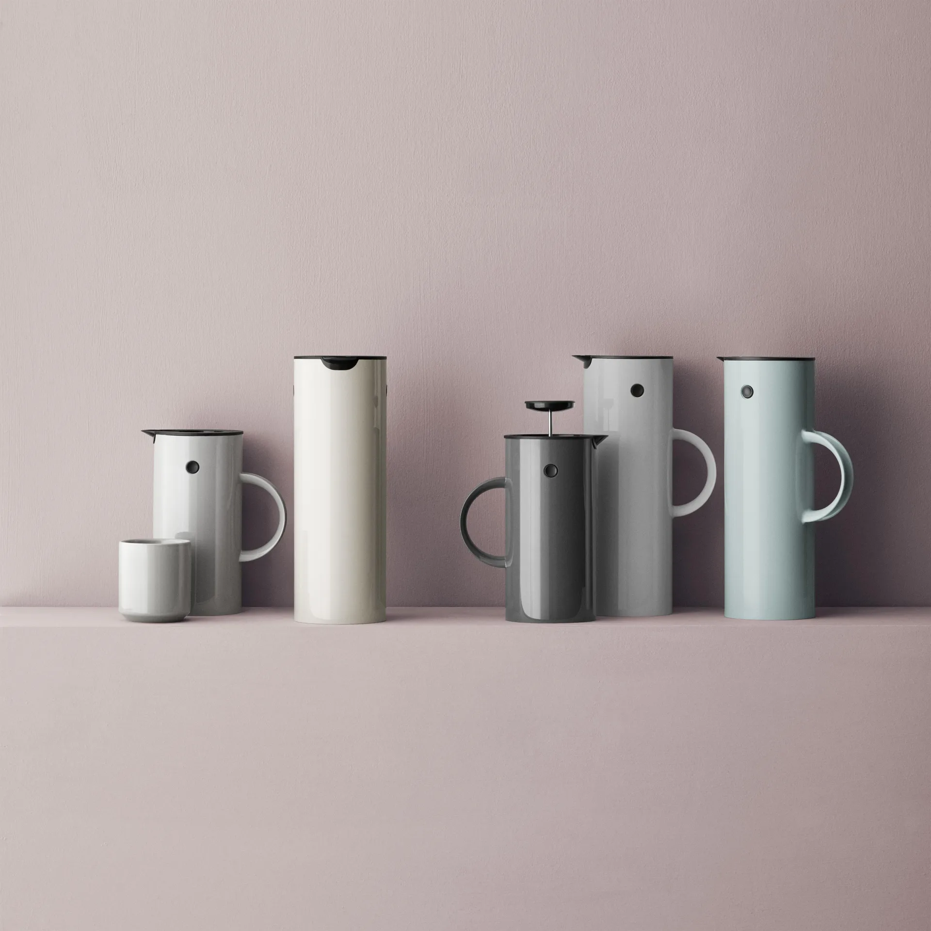 EM77 Stelton termos 1 l, dusty green (grønn) Stelton