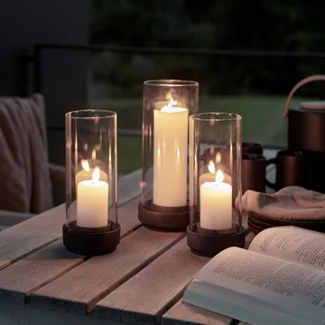 Hurricane reserveglass til lyslykt - Liten Ø 9,5 cm - Stelton