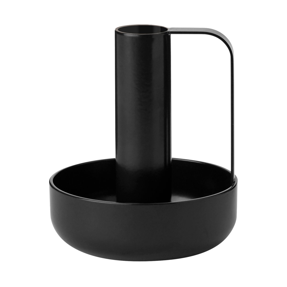 Stelton Ida lysestake 10 cm Black