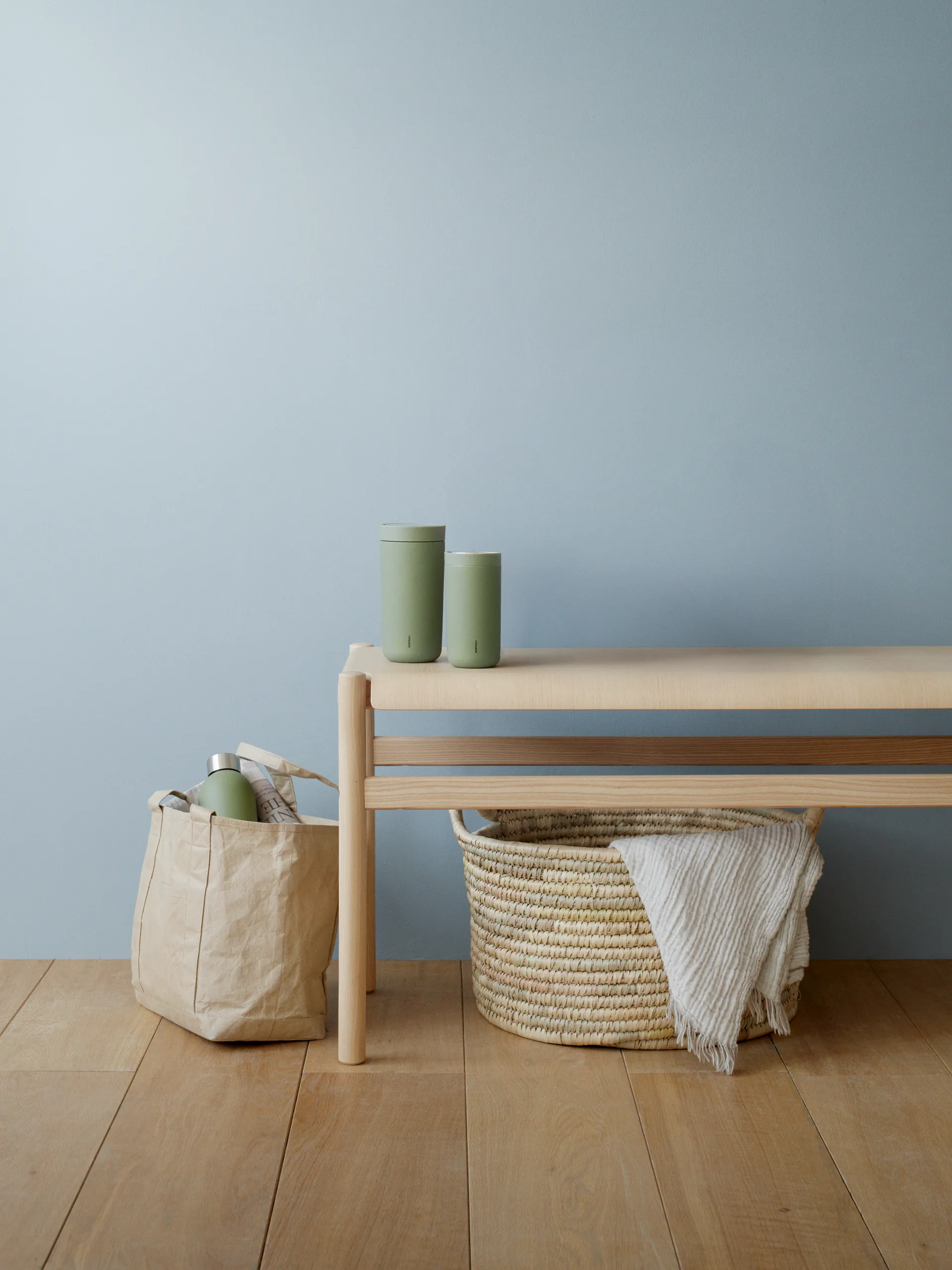 Keep Cool termoflaske 0,6 l, Soft fern green Stelton