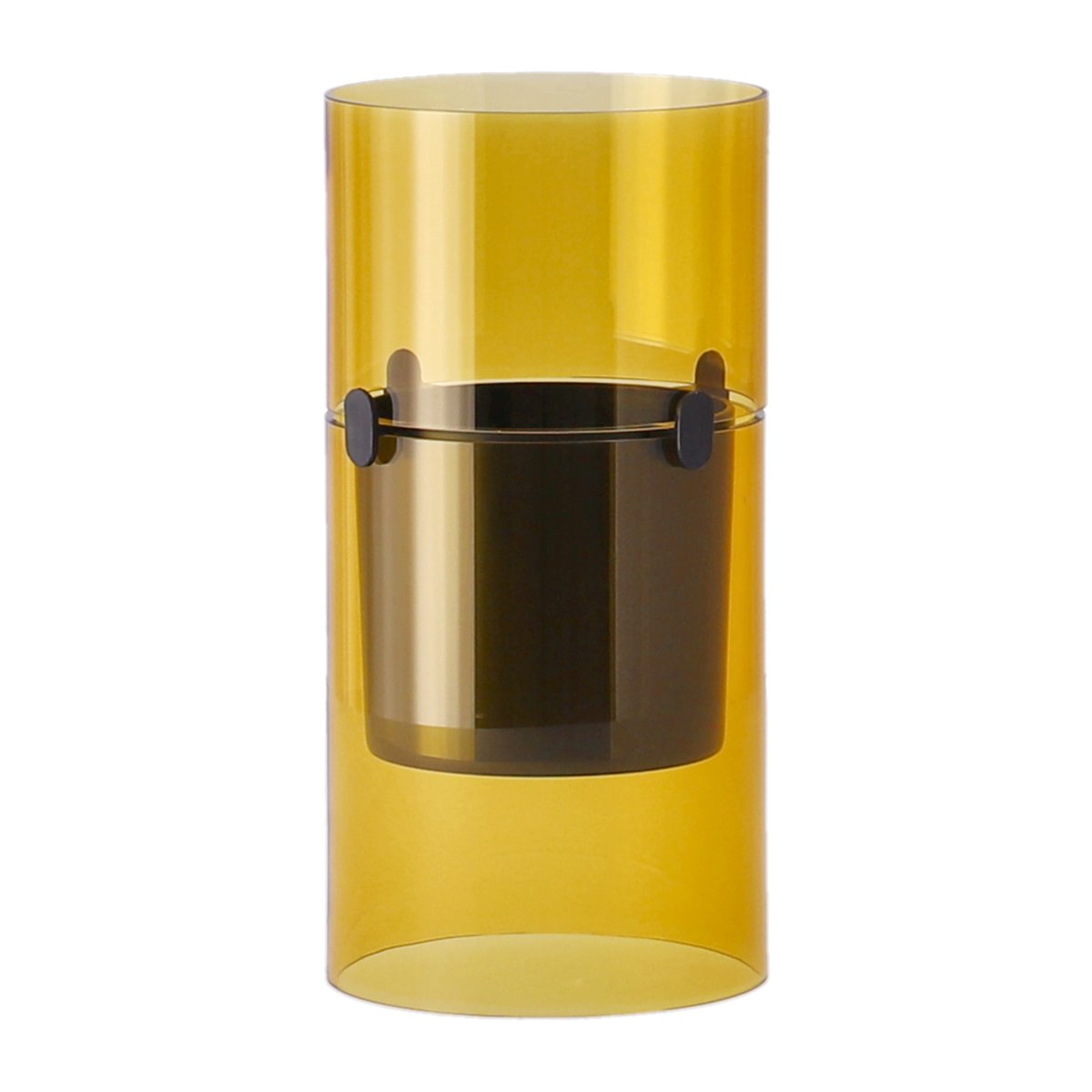Stelton - Lucie hurricane lykt amber