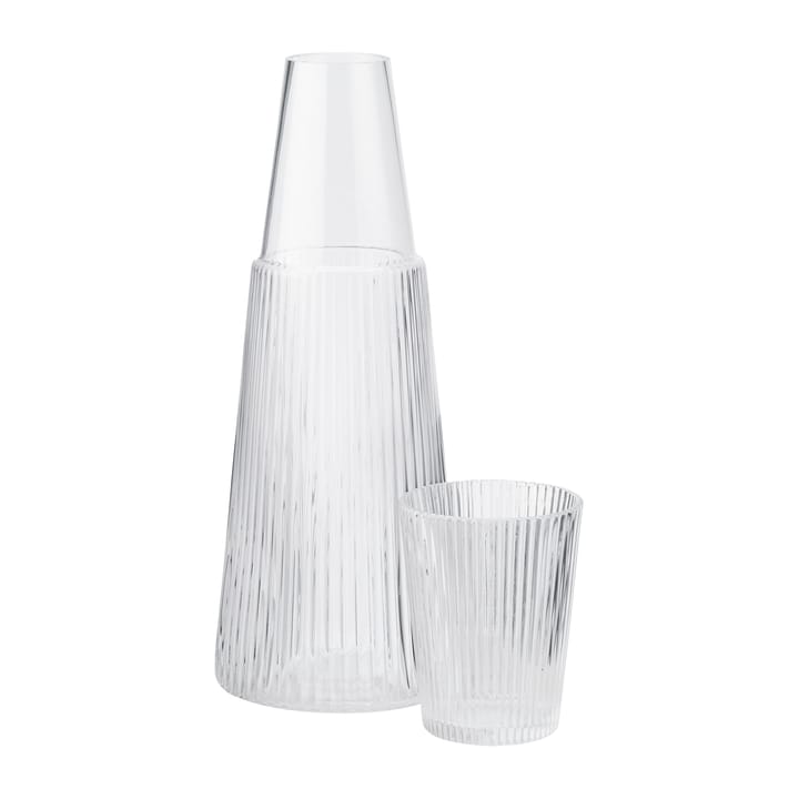 Pilastro karaffel med drikkeglass - Clear - Stelton