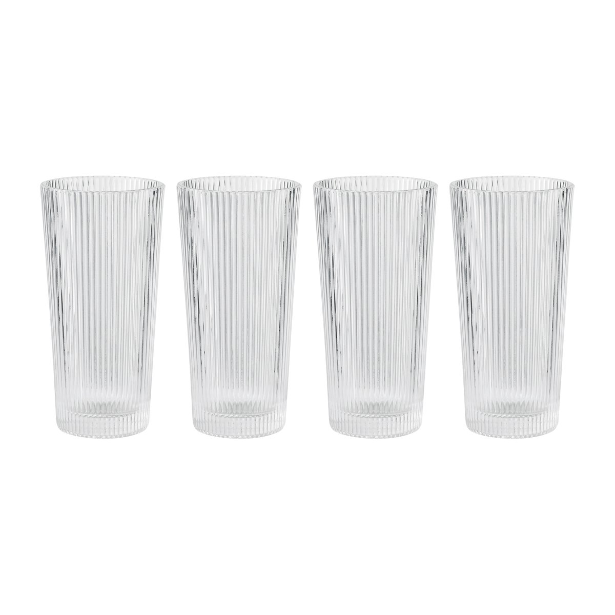 Stelton Pilastro longdrinkglass 30 cl 4-pakning Clear