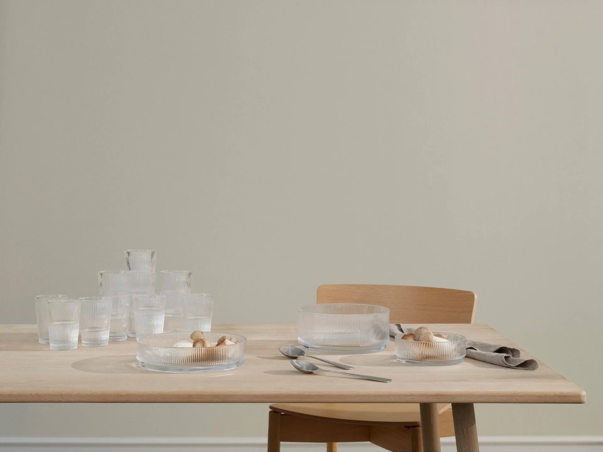 Pilastro serveringsskål Ø23 cm, Klar Stelton