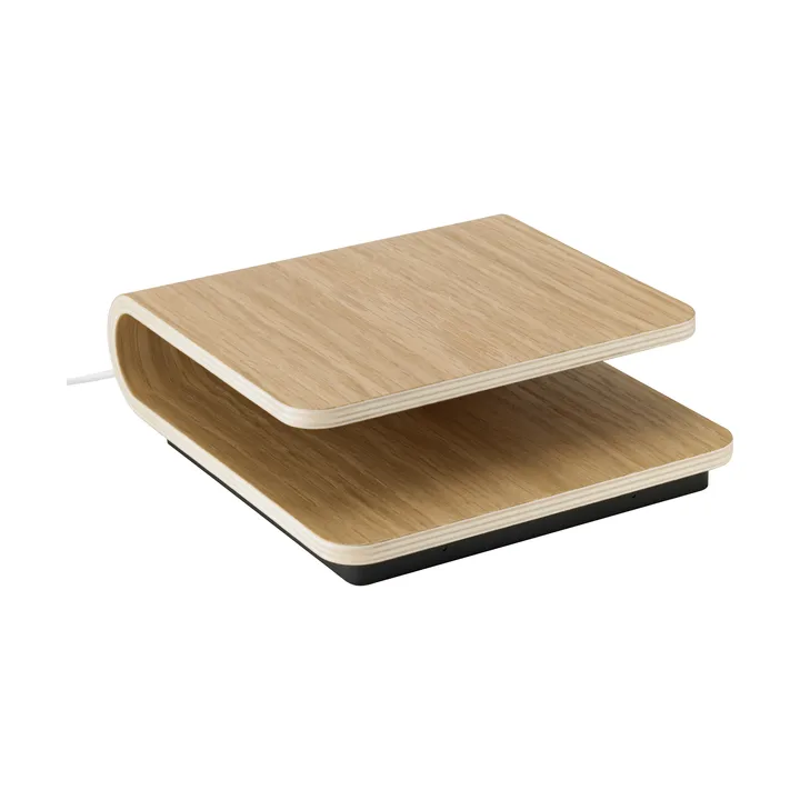 Ro trådløs lader - Oak - Stelton