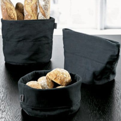 Stelton brødpose, sand-svart Stelton