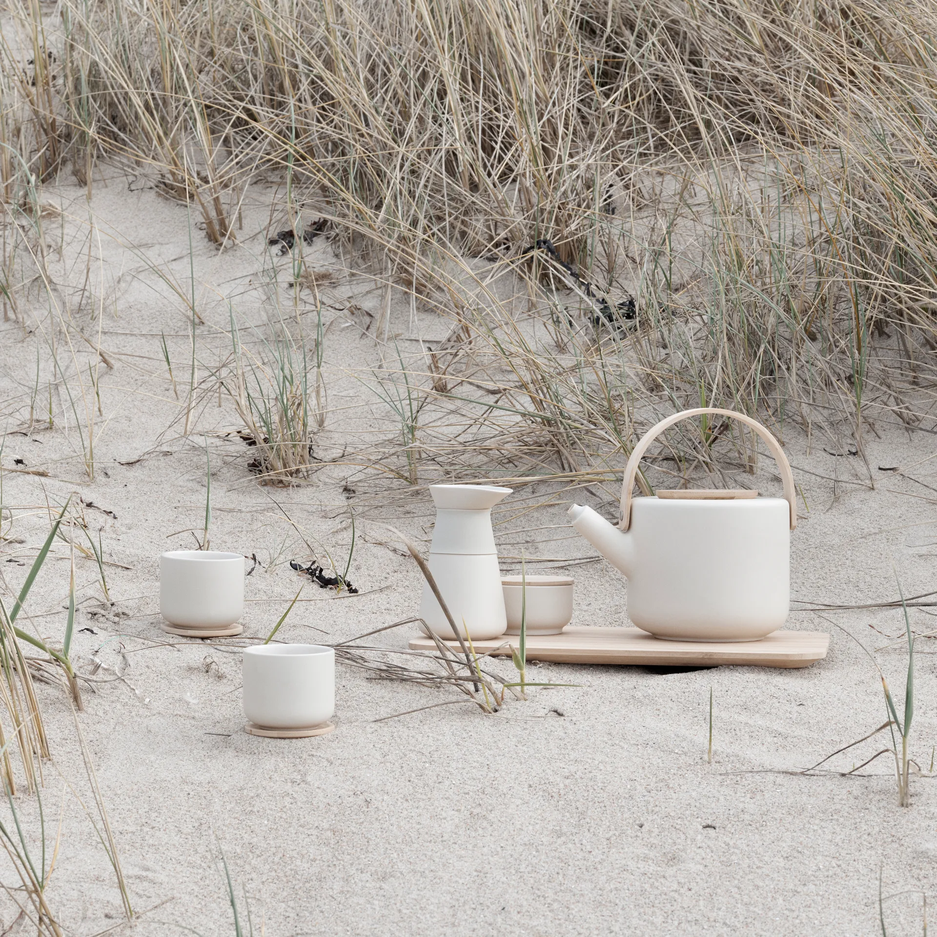 Theo melkekoppge 0,4 l, Sand Stelton