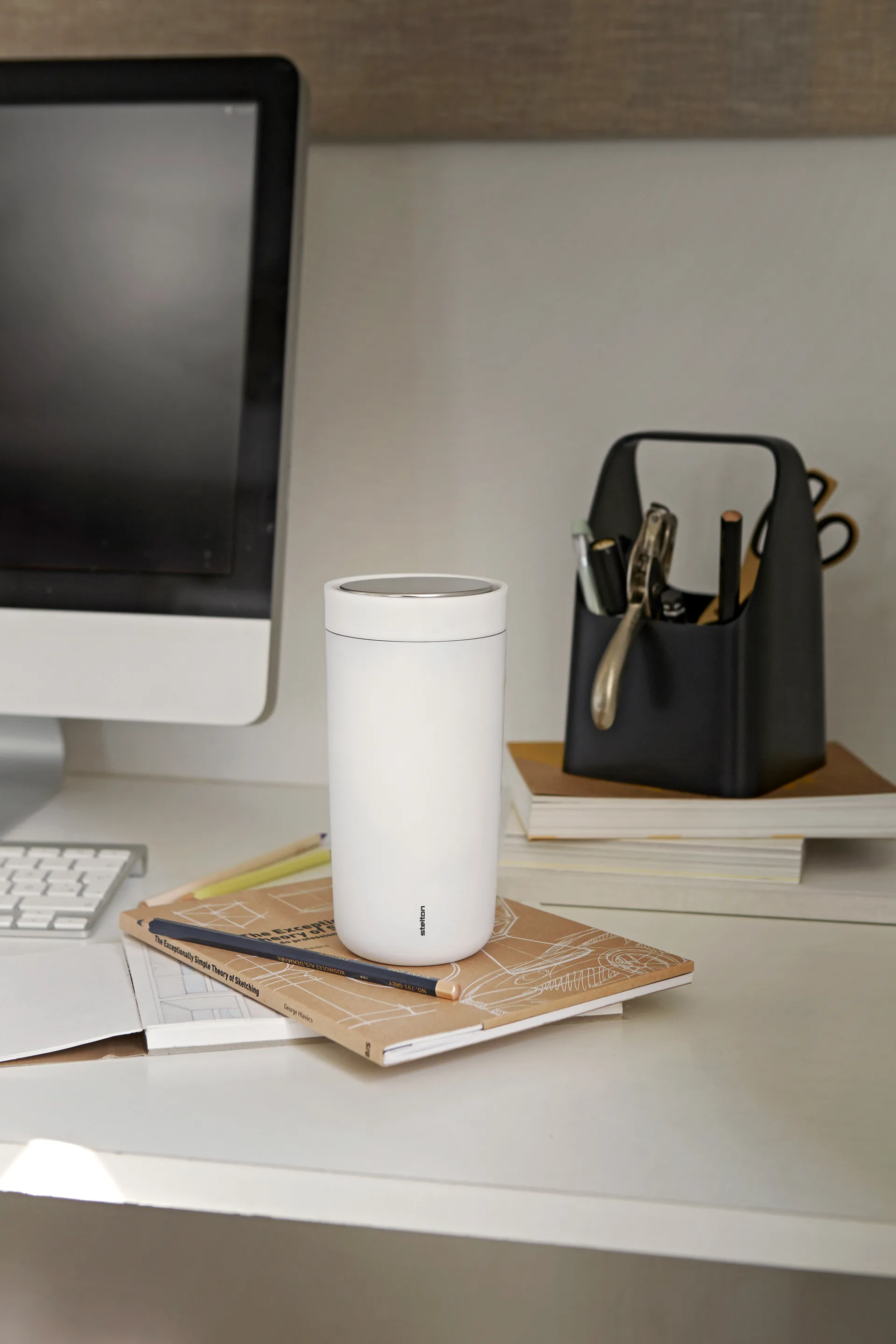 To Go Click termokrus 0,2 l, Soft chalk Stelton