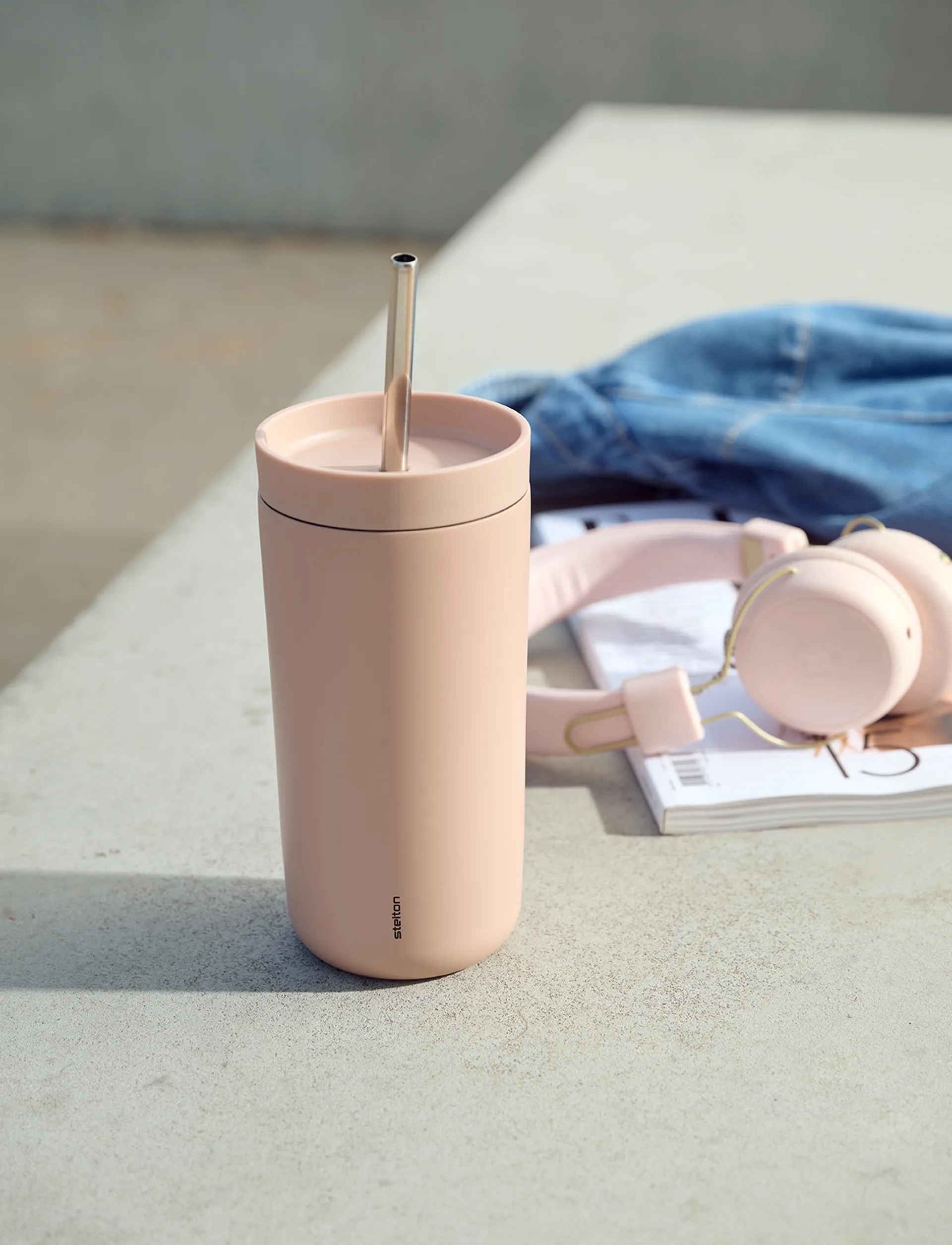 To Go Sip termokrus med sugerør 0,4 L, Heather Stelton