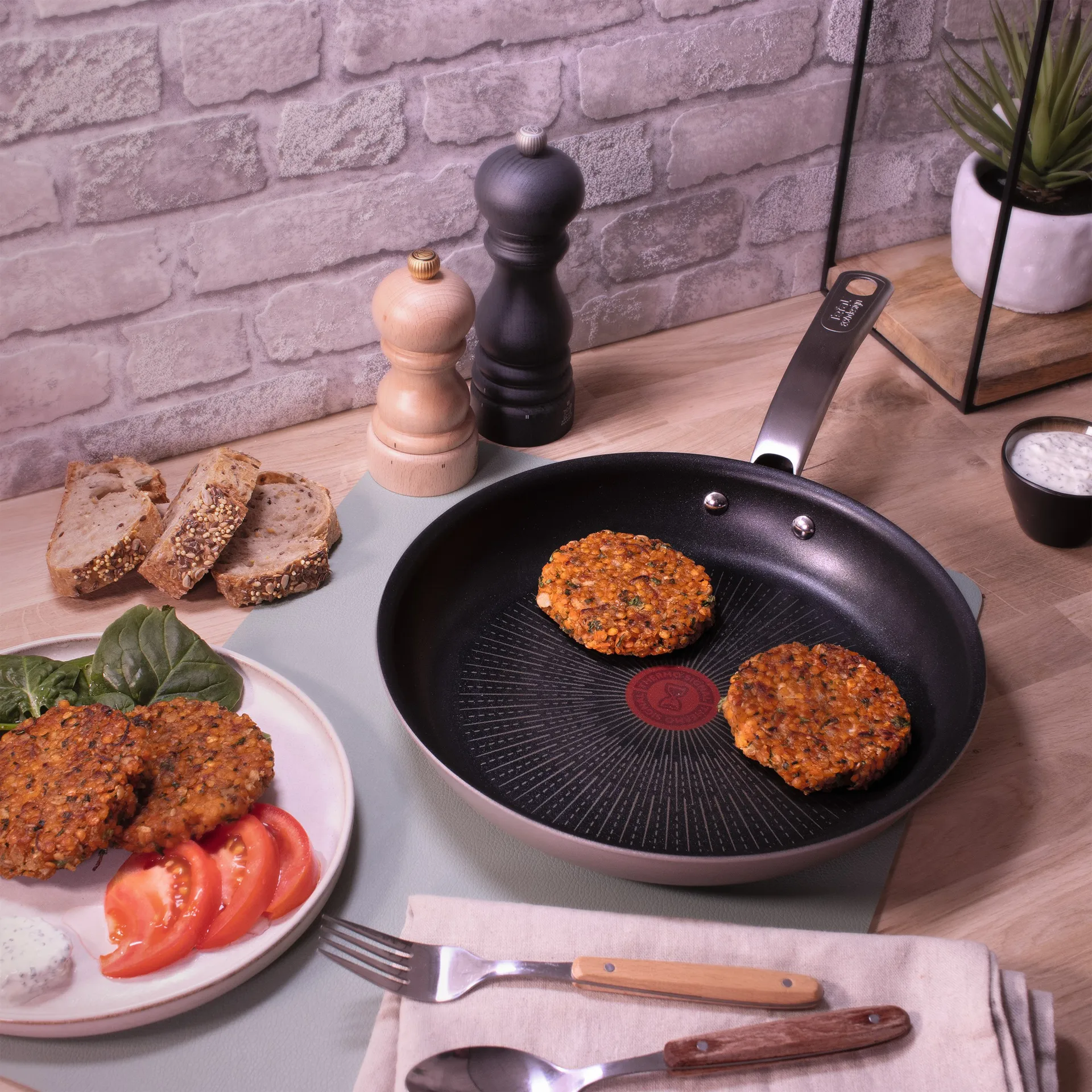 Impact stekepanne, Ø 30 cm Tefal