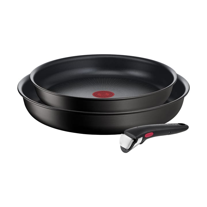 Ingenio Unlimited stekepannesett 3 deler, Sort Tefal