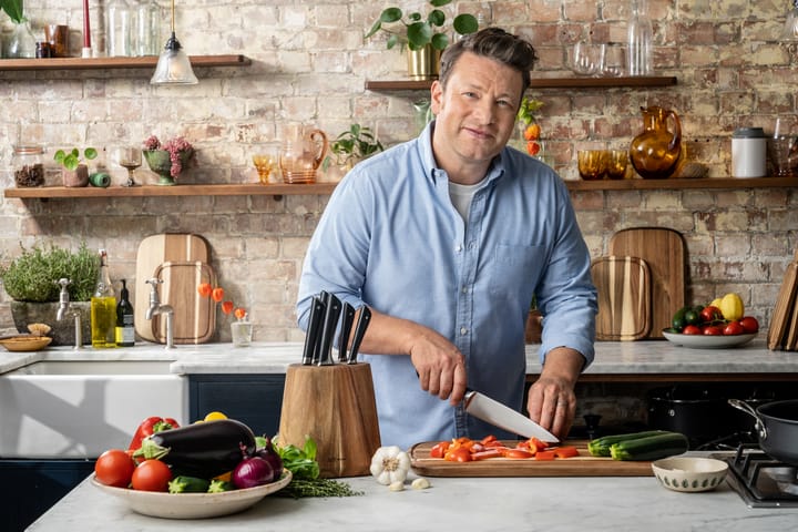 Jamie Oliver biffkniv 4 deler, Rustfritt stål Tefal