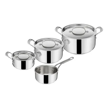 Jamie Oliver Cook's Classics kasserollesett 7 deler - Rustfritt stål - Tefal