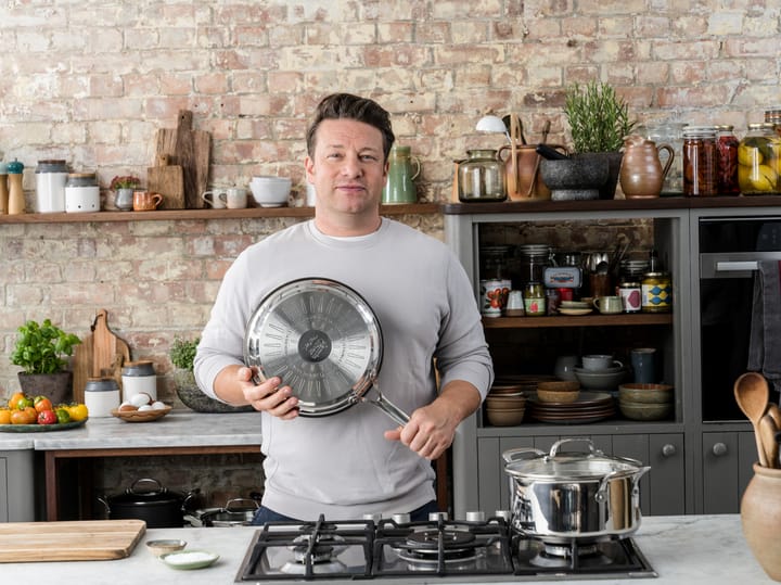 Jamie Oliver Cook's Classics kasserollesett 7 deler, Rustfritt stål Tefal