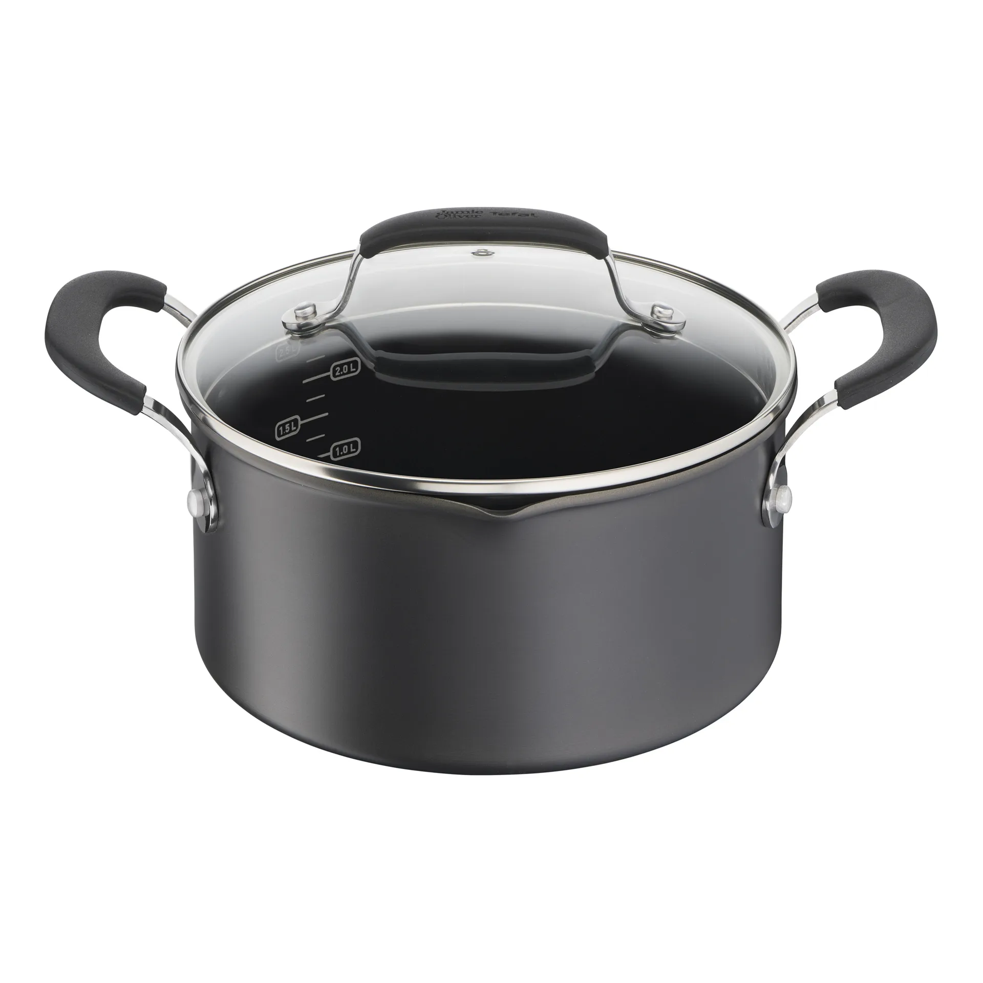 Jamie Oliver Quick & Easy gryte hard anodised, 5,2 L  Tefal