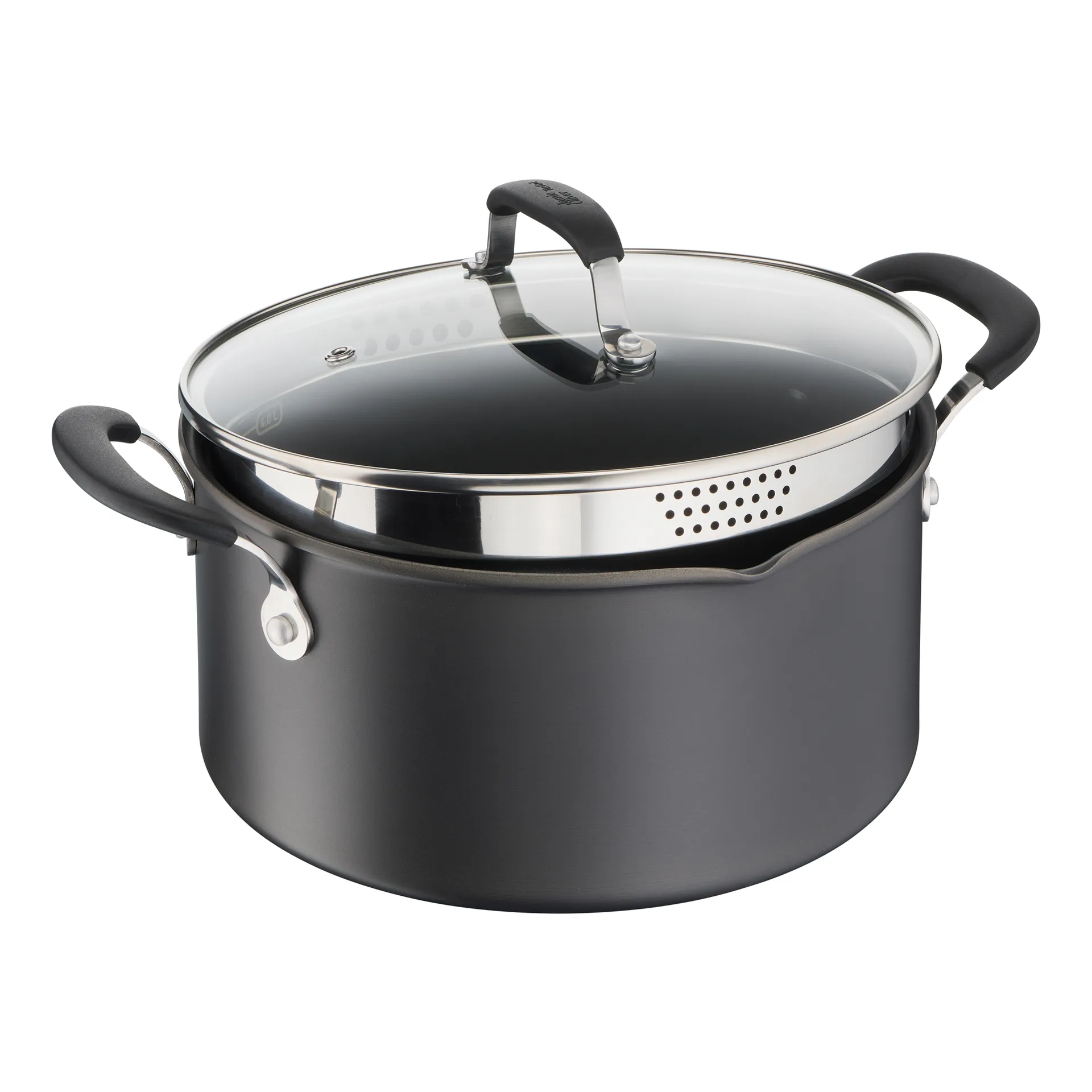 Jamie Oliver Quick & Easy gryte hard anodised, 5,2 L  Tefal