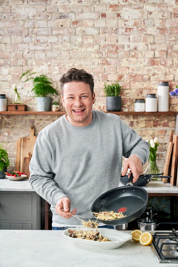 Jamie Oliver Quick & Easy stekepanne hard anodised, 24 cm Tefal