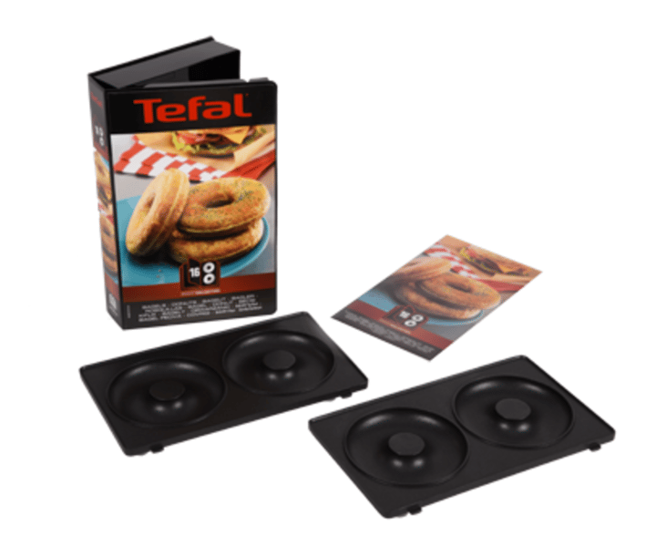 Snack Collection bagelplate til sandwichgrill - Svart - Tefal