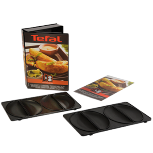 Tefal Snack Collection crêpeplate til sandwichgrill Svart