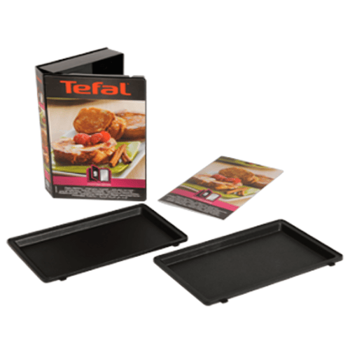 Snack Collection fransk toast plate til sandwichgrill, Svart Tefal