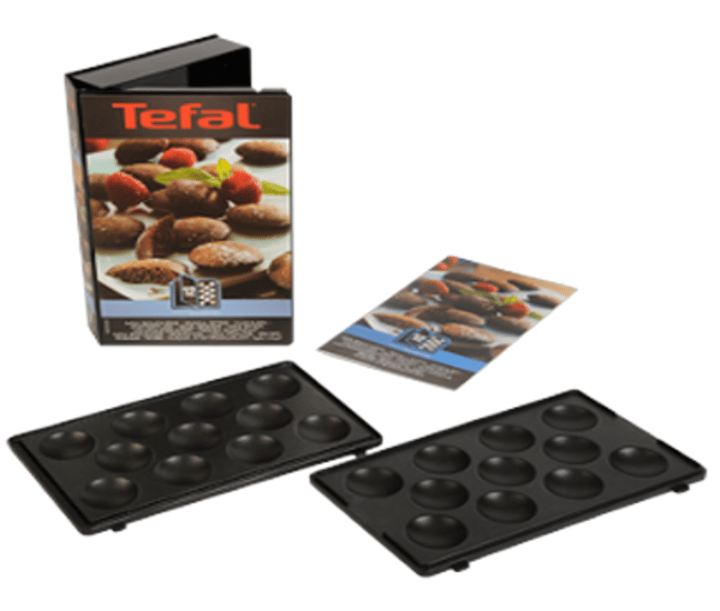 Snack Collection kakeplater til sandwichgrill, Svart Tefal