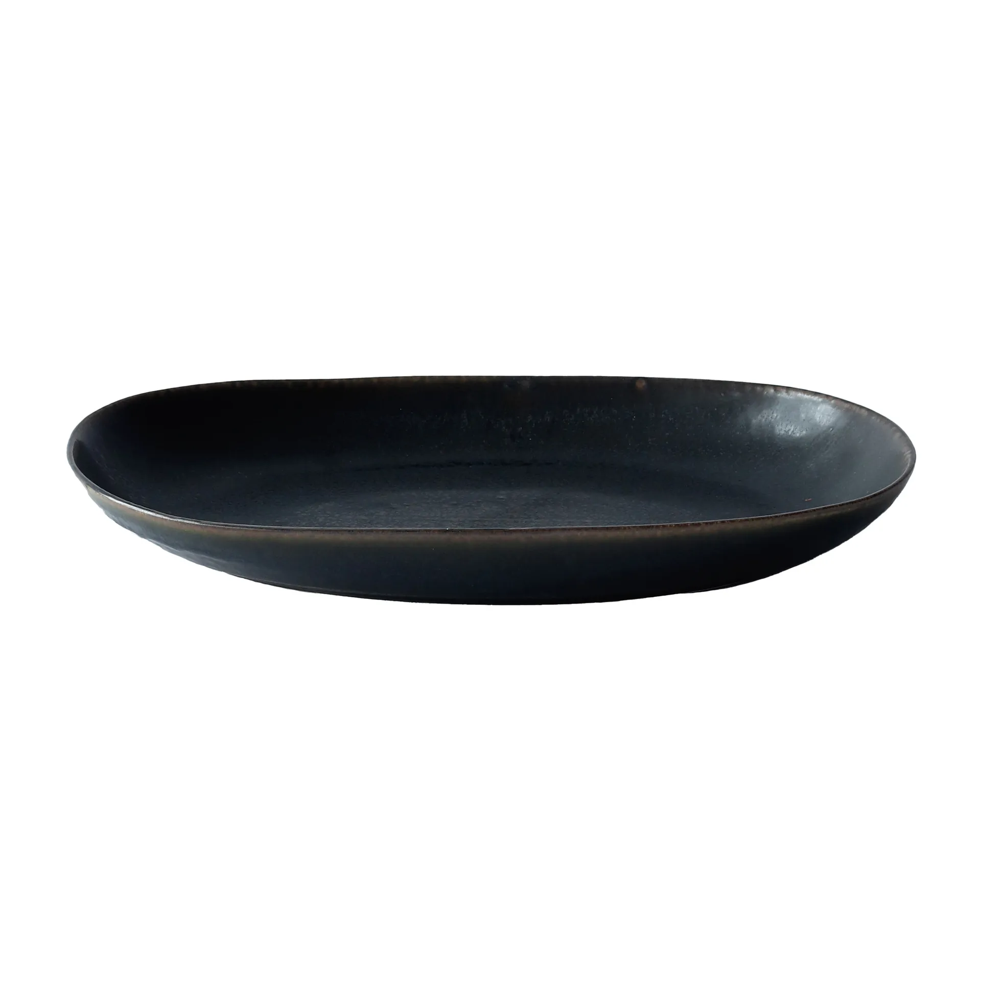 Bastia serveringsfat small 21,5 x 37 cm, Sort Tell Me More