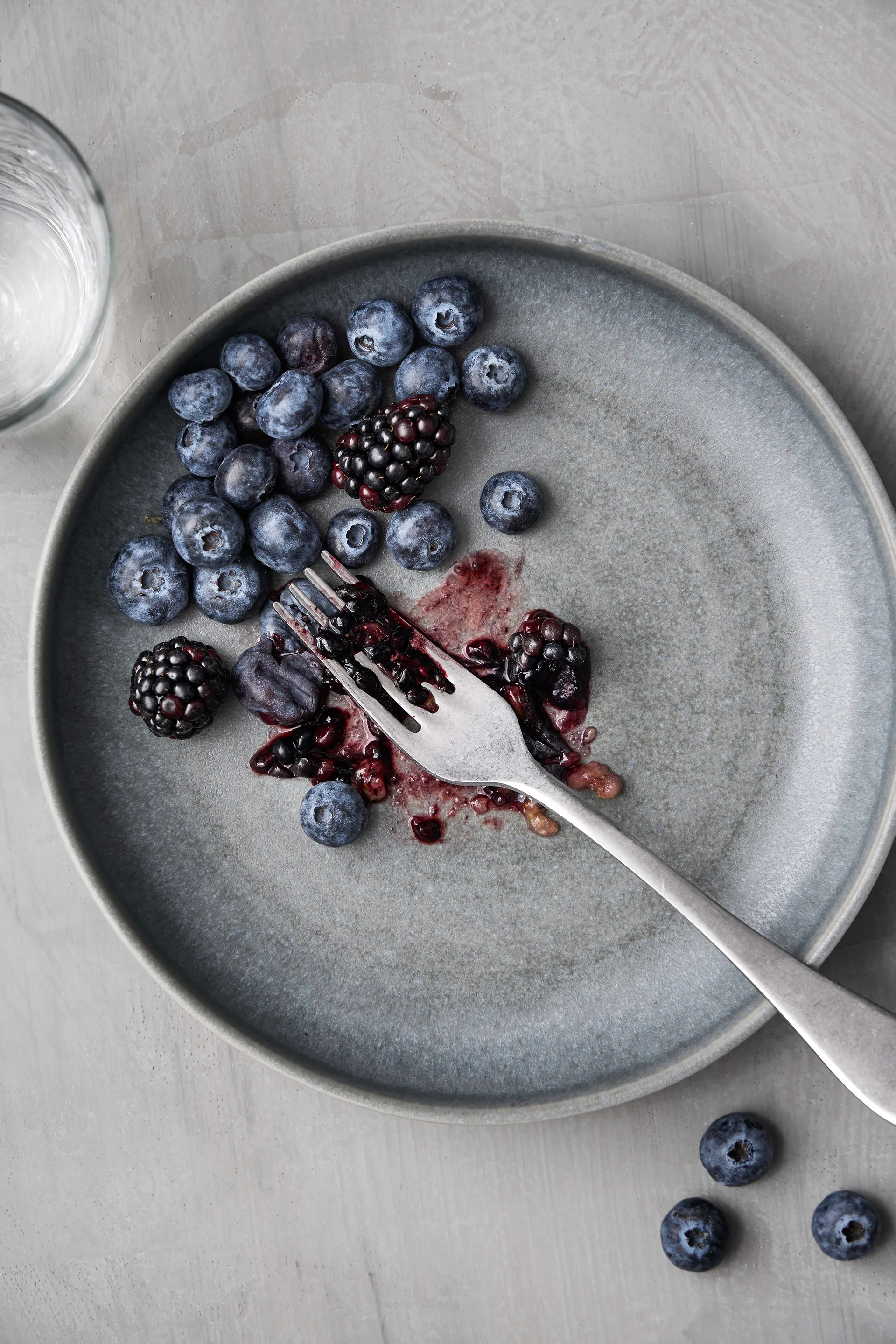 Centro skål Ø 15,5 cm, Soft grey Tell Me More