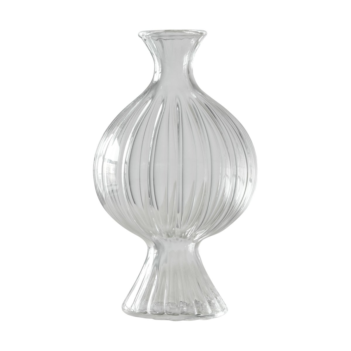 Tell Me More - Como ripple vase 13 cm klar