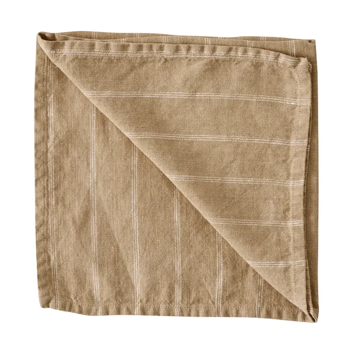 Dalia tøyserviett 50x50 - Varm gul - Tell Me More