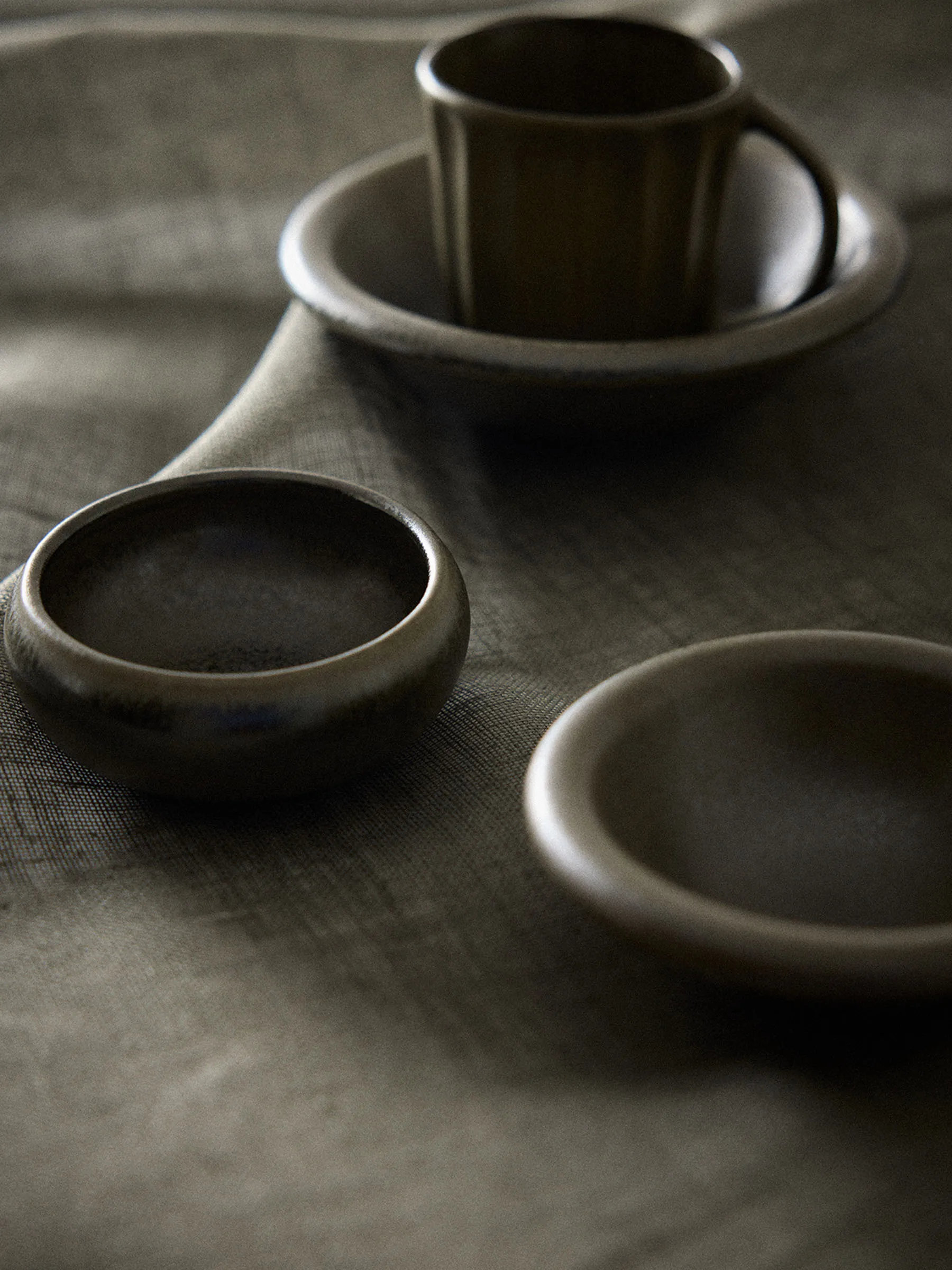 Elba Globe skål, Green brown, Ø11 cm Tell Me More