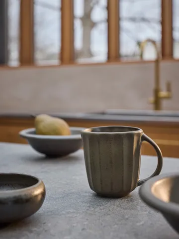 Elba kopp - Green brown, 35 cl - Tell Me More