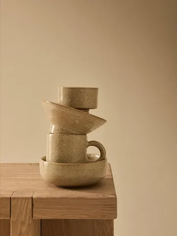 Elio kopp - Beige melert, 35 cl - Tell Me More