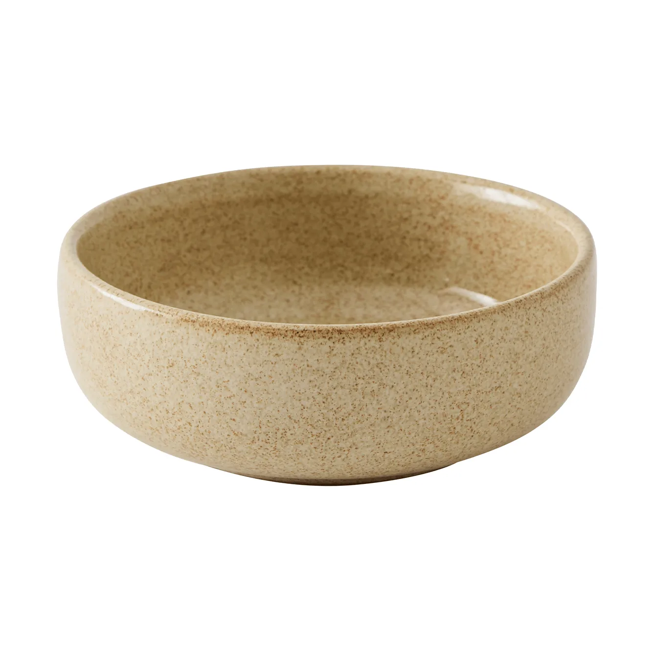 Elio skål, Beige spraglet, Ø14x5 cm Tell Me More