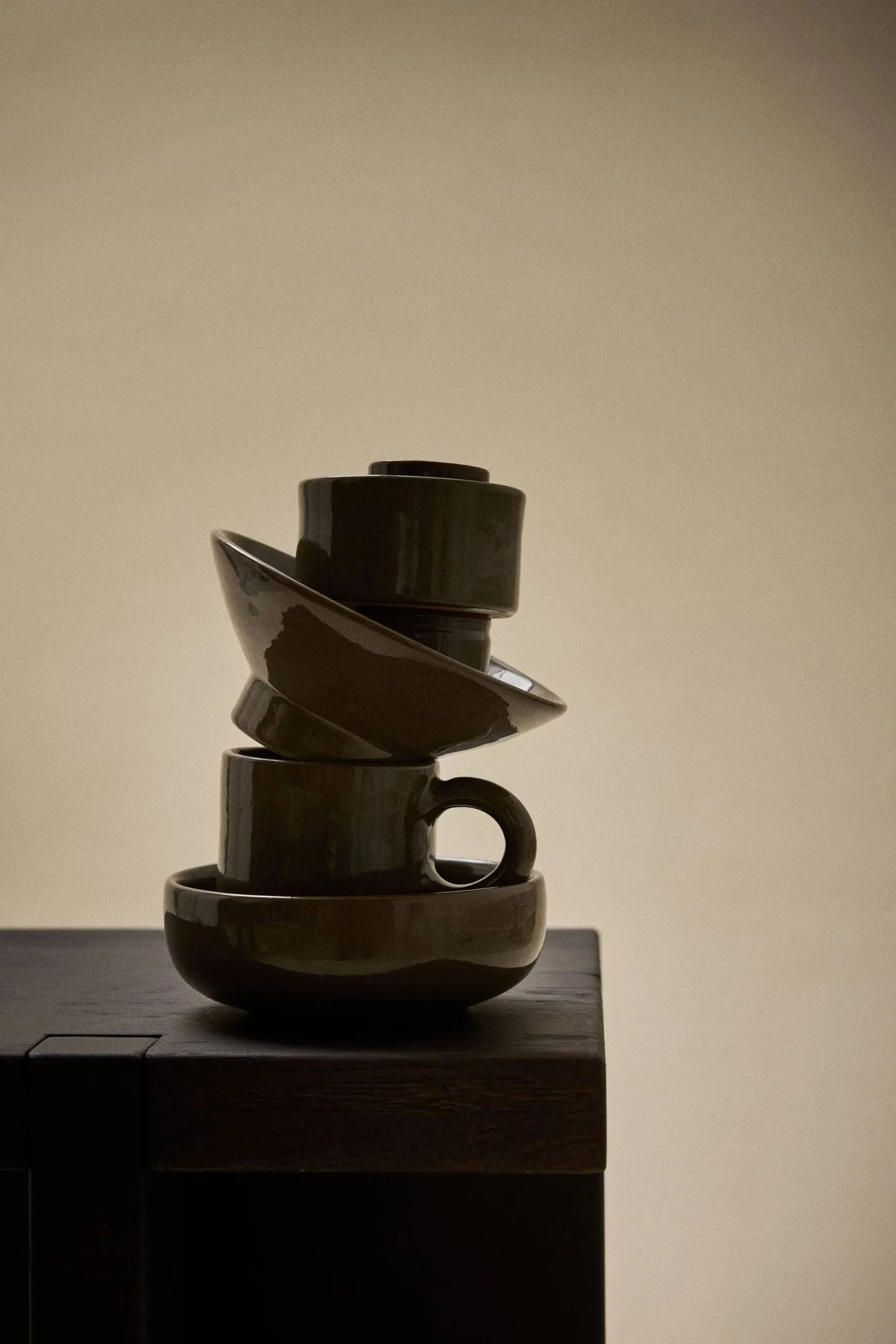 Elio skål, Mørk brun, Ø14x5 cm Tell Me More