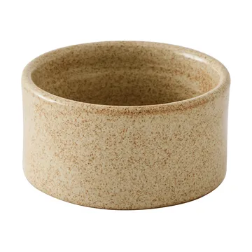 Elio sylinderbolle - Beige spraglet, Ø8,5x4,5 cm - Tell Me More