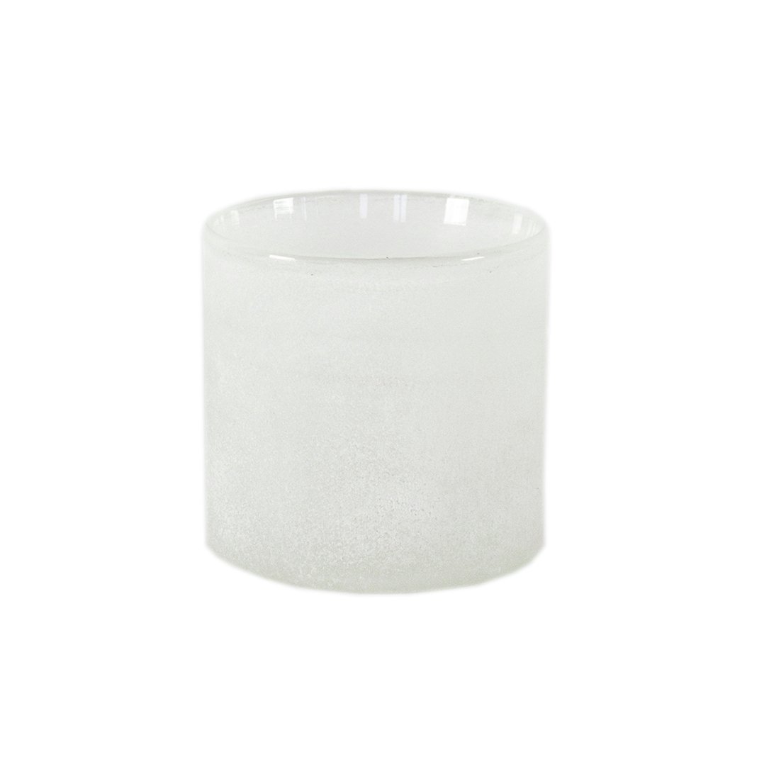 Tell Me More - Frost lyslykt 9x9 cm white
