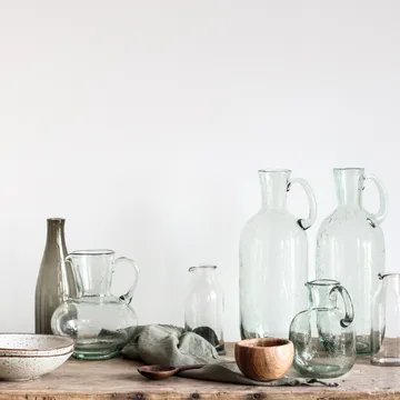 Garonne vase 37 cm - Grønn - Tell Me More