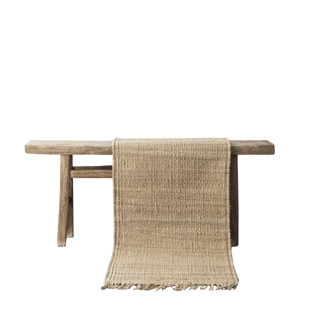 Hemp gulvteppe natur 60x90 cm