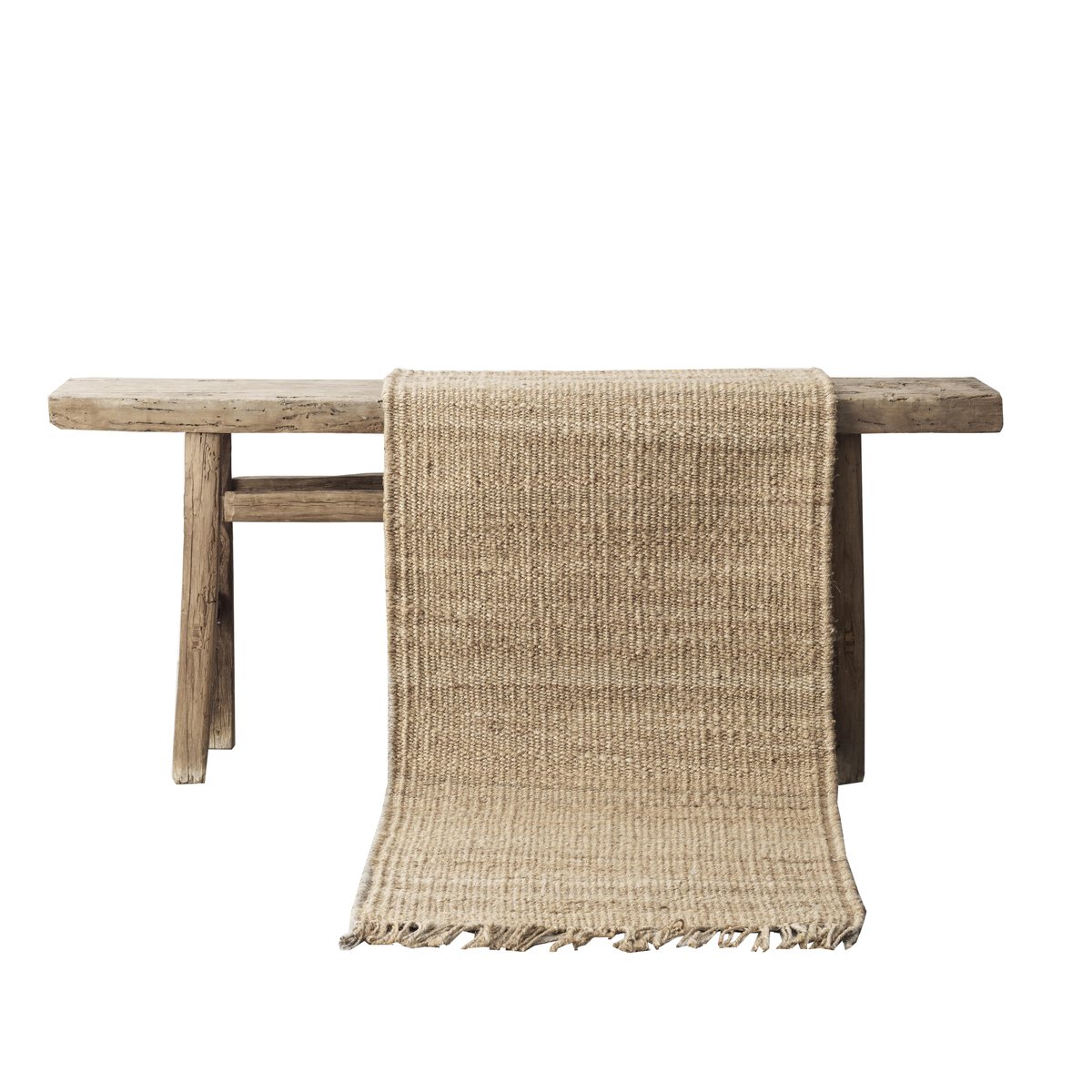 Tell Me More Hemp gulvteppe natur 80x150 cm