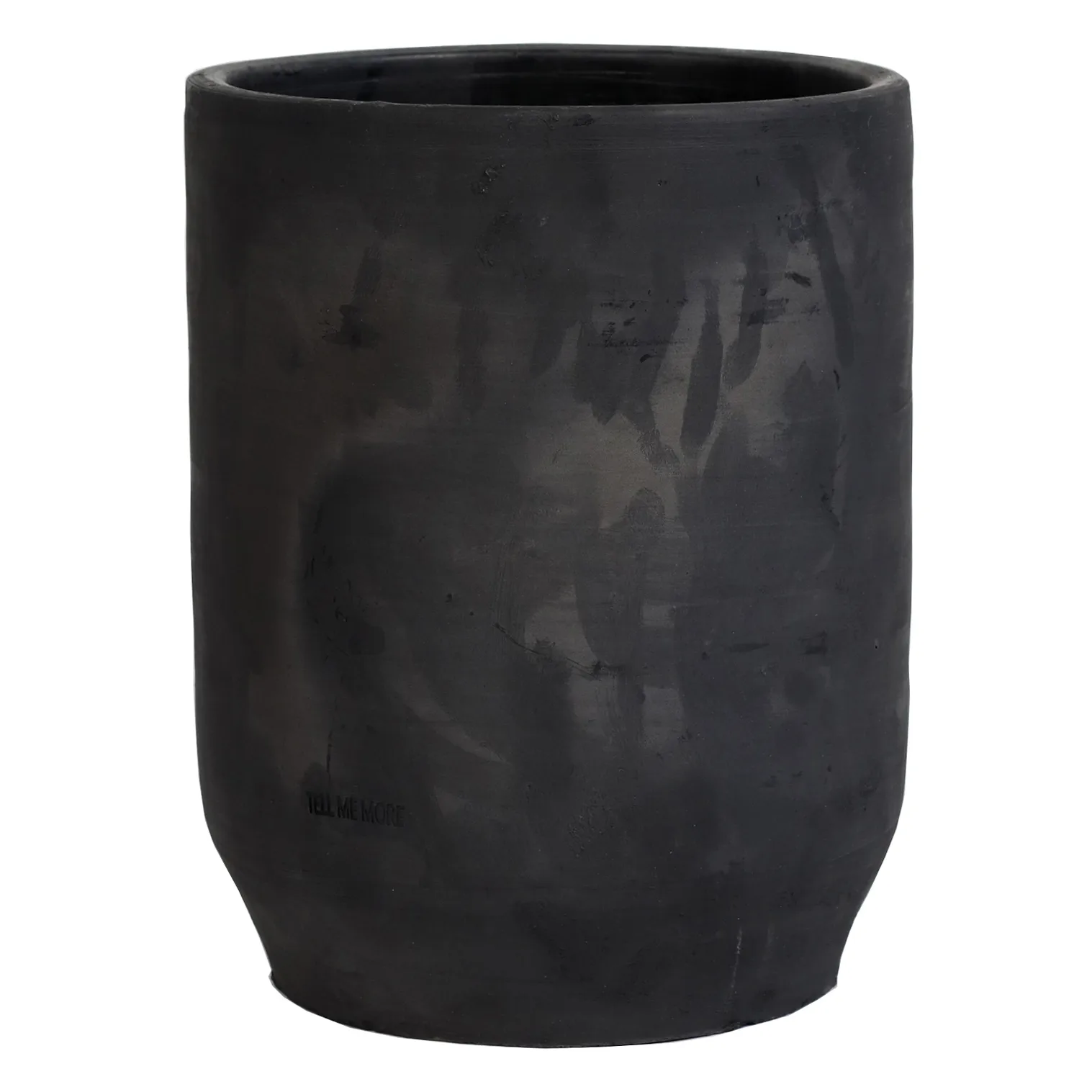 Hero krukke cylinder Ø19 cm, Svart Tell Me More