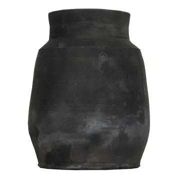 Hero krukke L Ø15 cm - Svart - Tell Me More