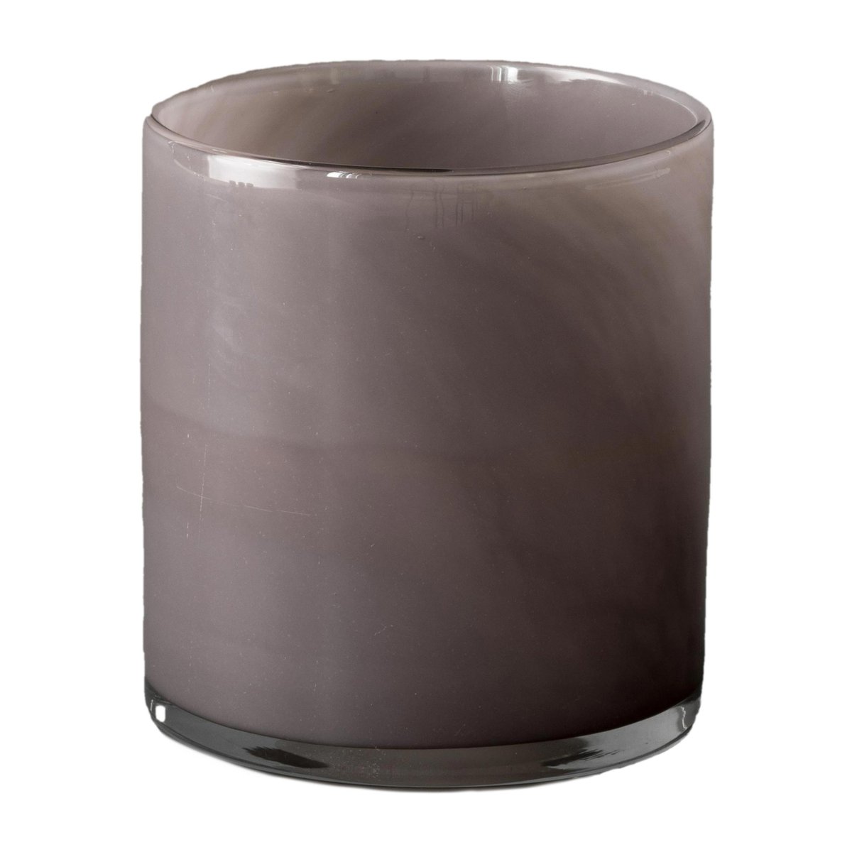 Lyric telysglass, purple grey, small