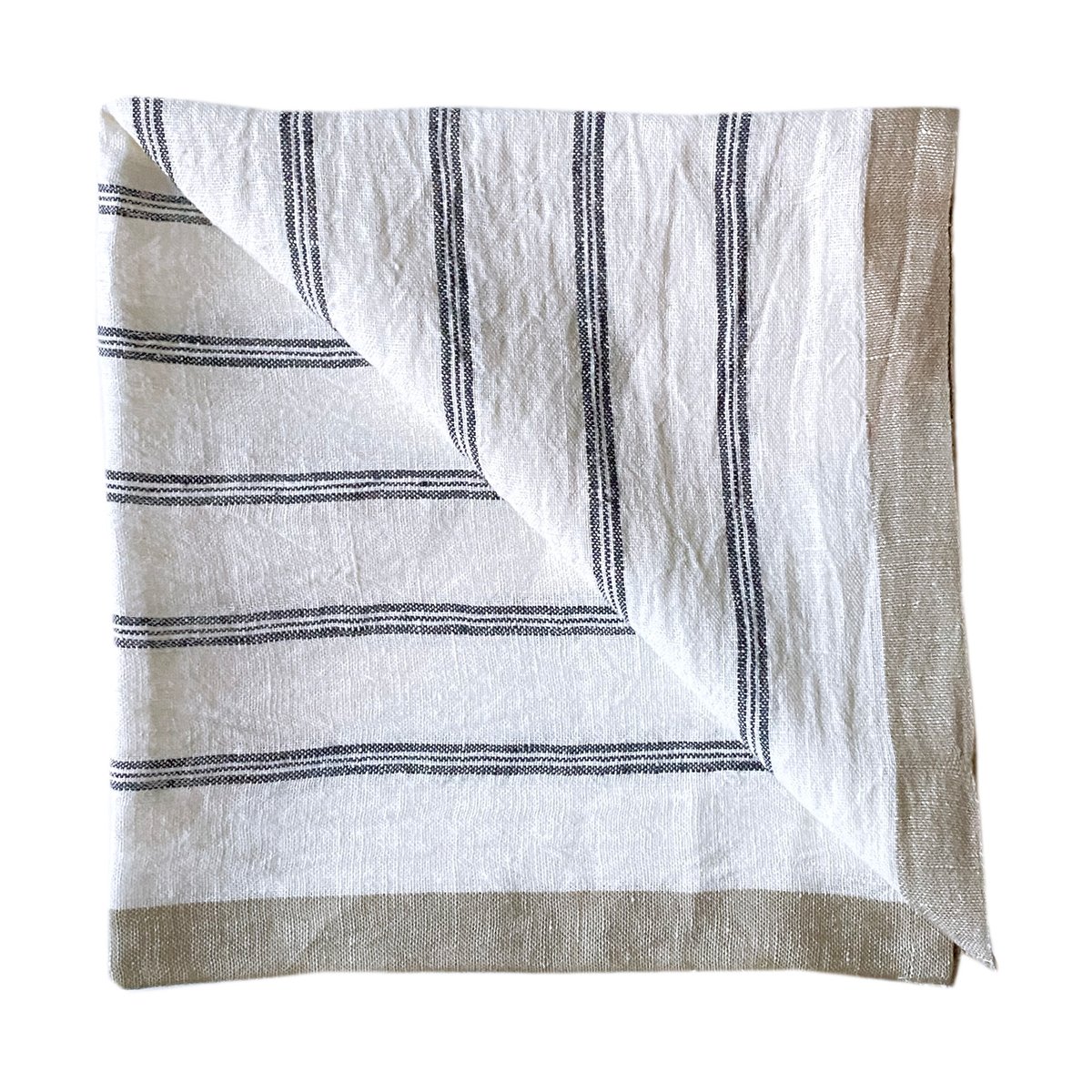 Tell Me More - Maya serviett 50x50 cm navy stripe