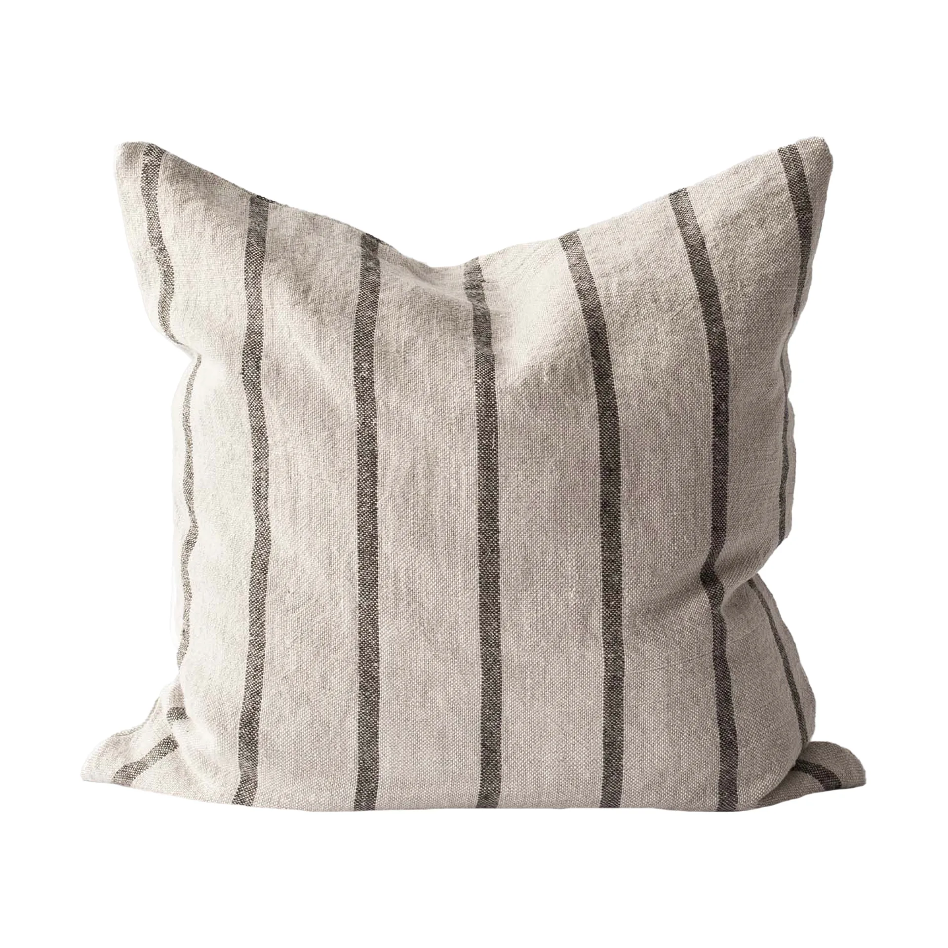 Melvin putetrekk 50x50 cm, Taupe stripe Tell Me More