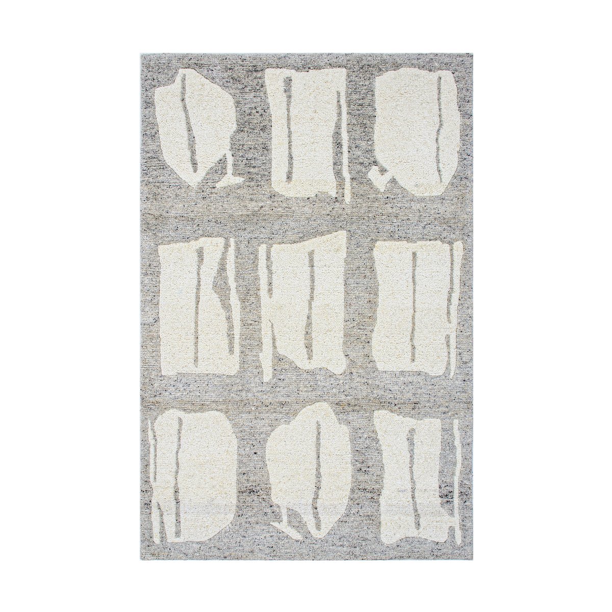 Tell Me More Millinge ullteppe Ivory-grey, 200x300 cm