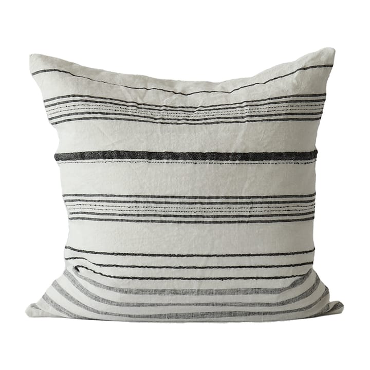 Noelle putetrekk lin 50 x 50 cm, White/black Tell Me More
